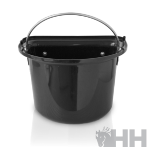 Balde de plástico com pega