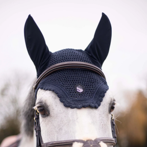 Orelheiras samshield swarovski classic(marinho)