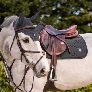 Orelheiras samshield swarovsk classic cinzento
