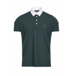 Men`s polo manga curta green